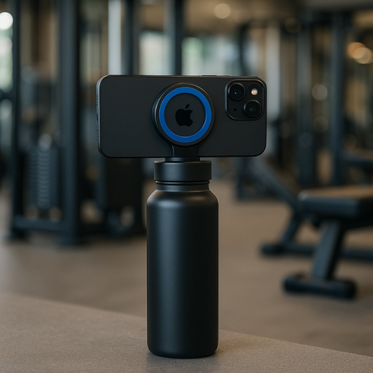 The Only Gym Bottle You’ll Ever Need – With a Magnetic Phone Holder